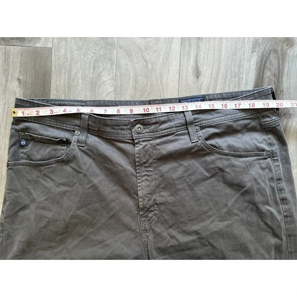 AG Jeans Adriano Goldschmied Pants Mens 38x32* Gray Everett Slim Straight Casual